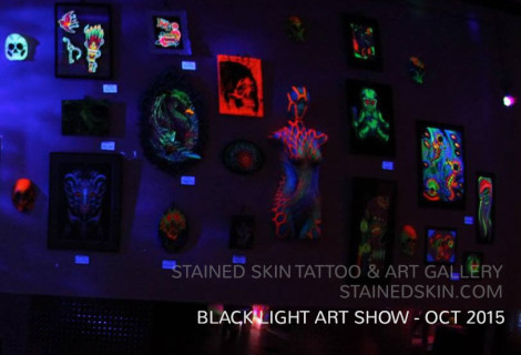 Black Light Art Show – Oct 2015